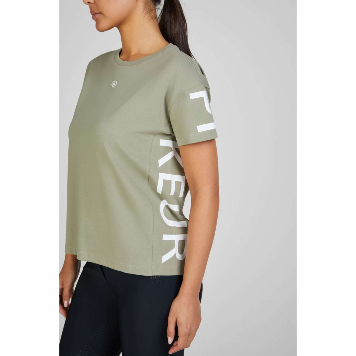 Pikeur T-Shirt Athleisure Oversized Light Moos