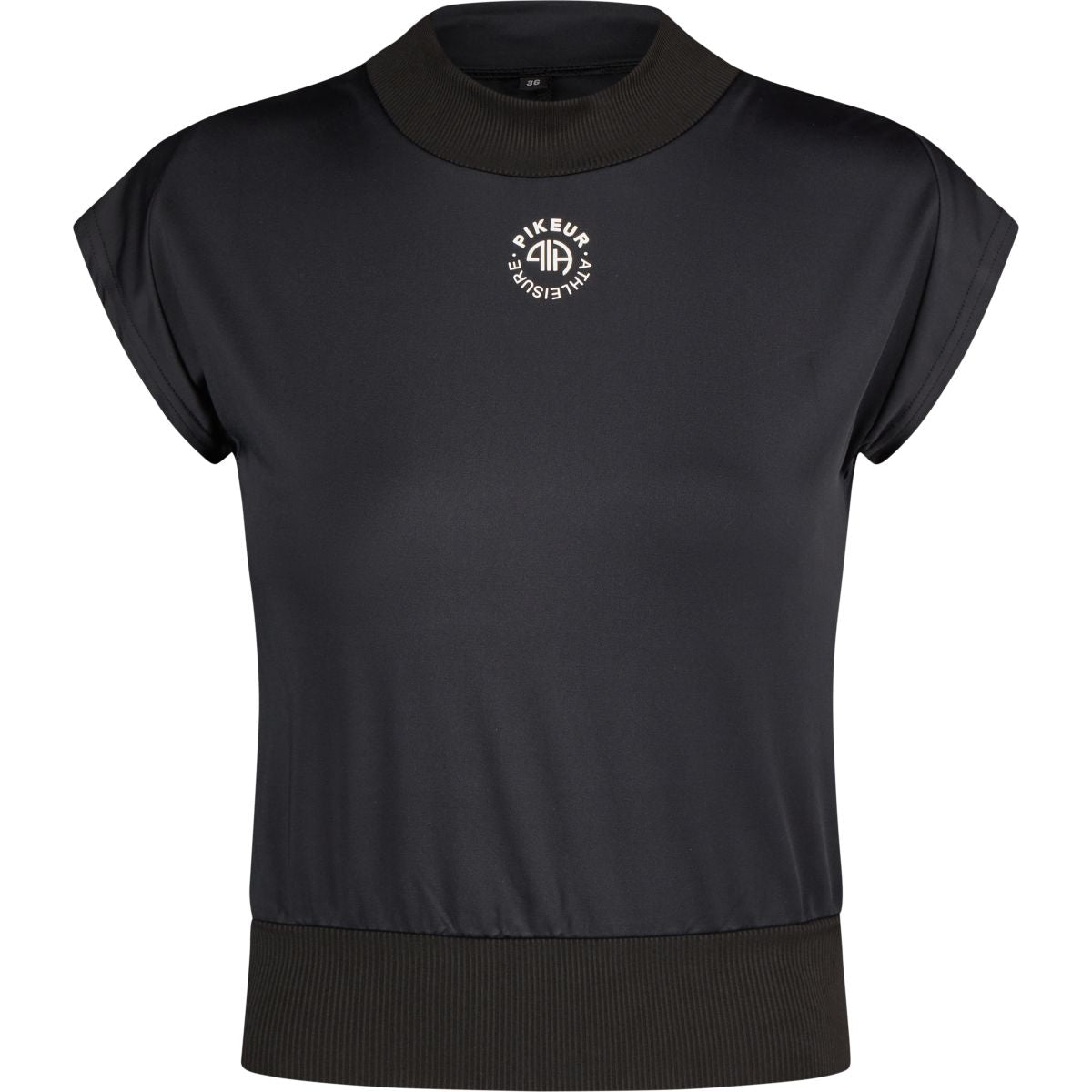 Pikeur Shirt Athleisure Cropped Schwarz