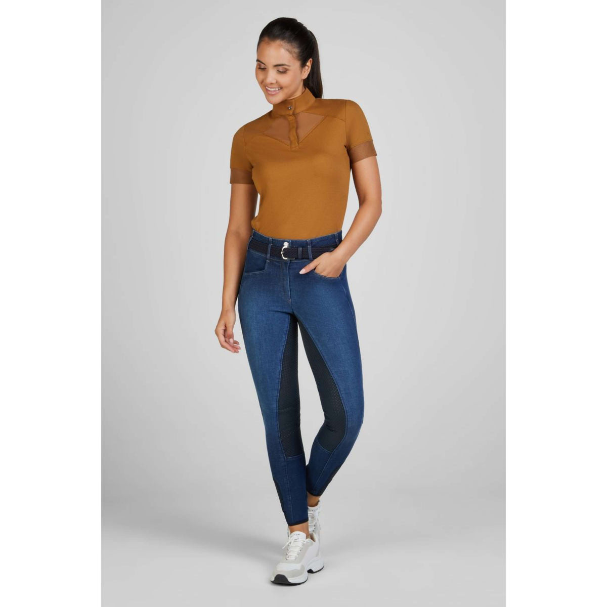 Pikeur Turniershirt Sports Pique Golden Caramel