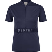 Pikeur Shirt Sports Mesh Zip Nightblue