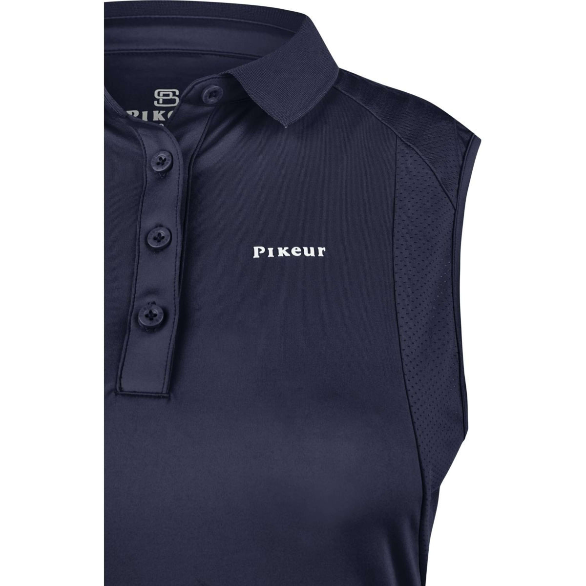 Pikeur Poloshirt Sports Ärmellos Nightblue