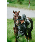 Pikeur Reithelm AirLuxe Pure Langer Schirm Schwarz