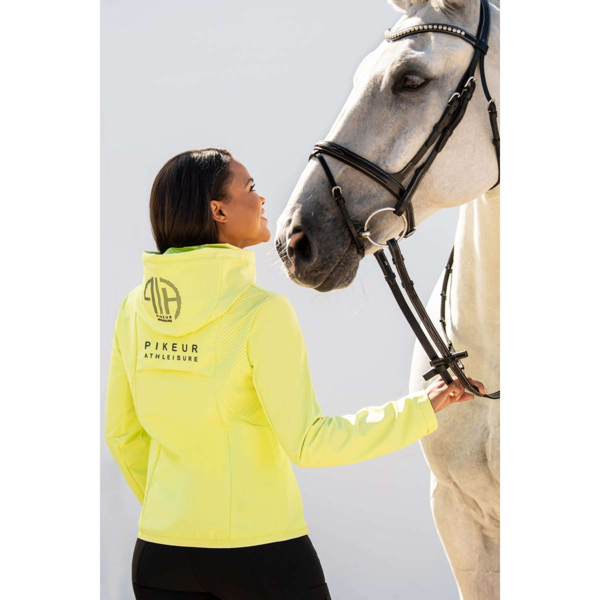 Pikeur Jacke Athleisure Softshell Limette