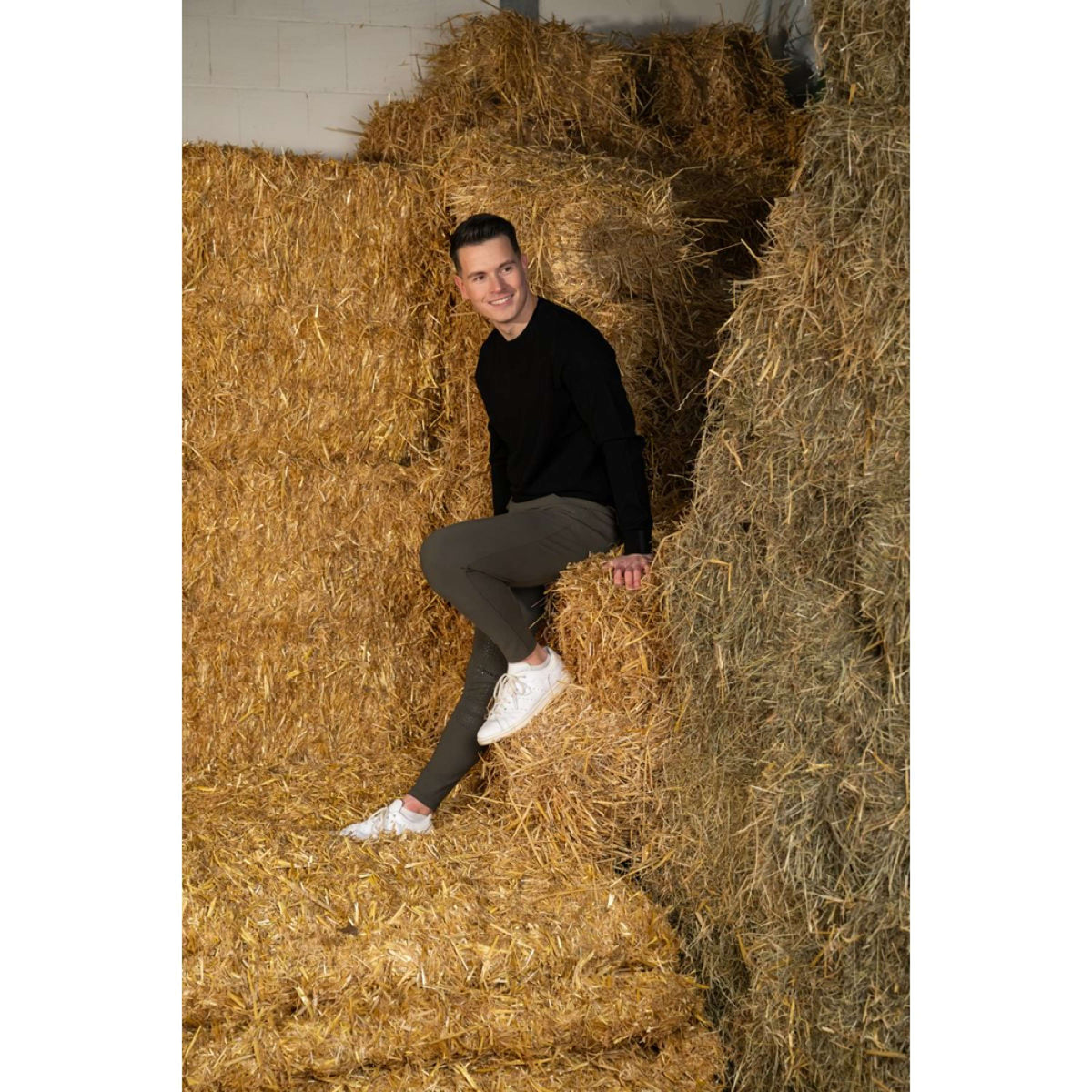 Pikeur Reithose New Rodrigo SD KN Herren Deep Khaki