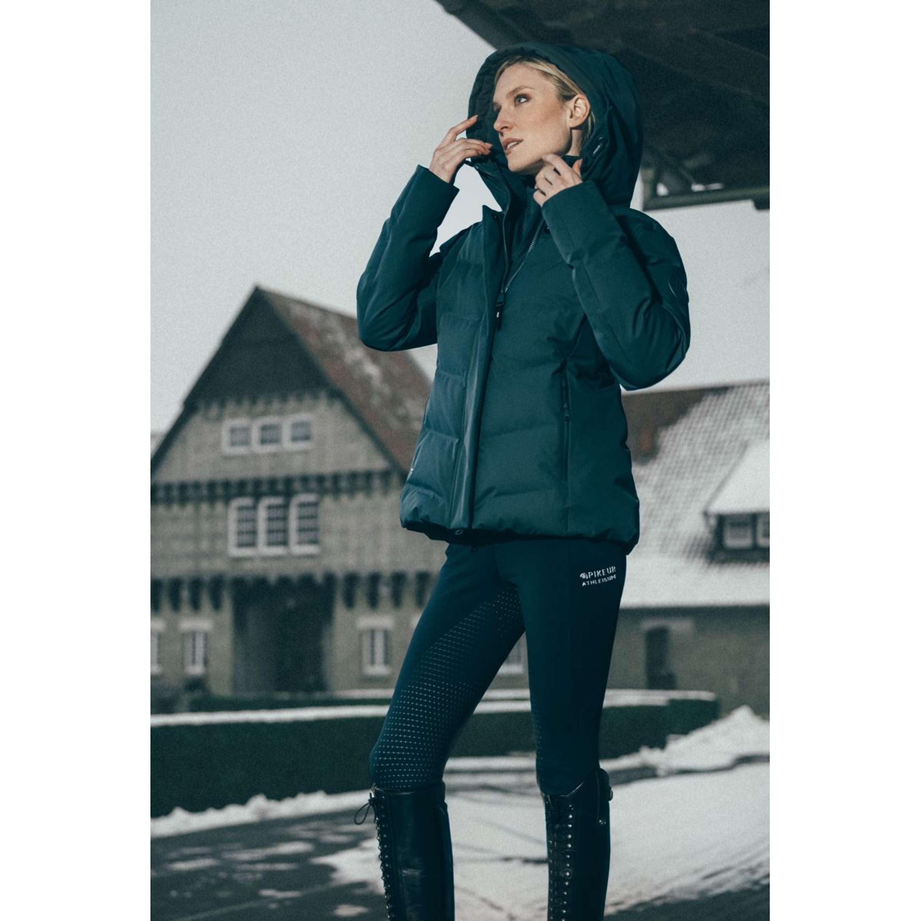 Pikeur Jacke Waterproof Athleisure AW26 Pine Green