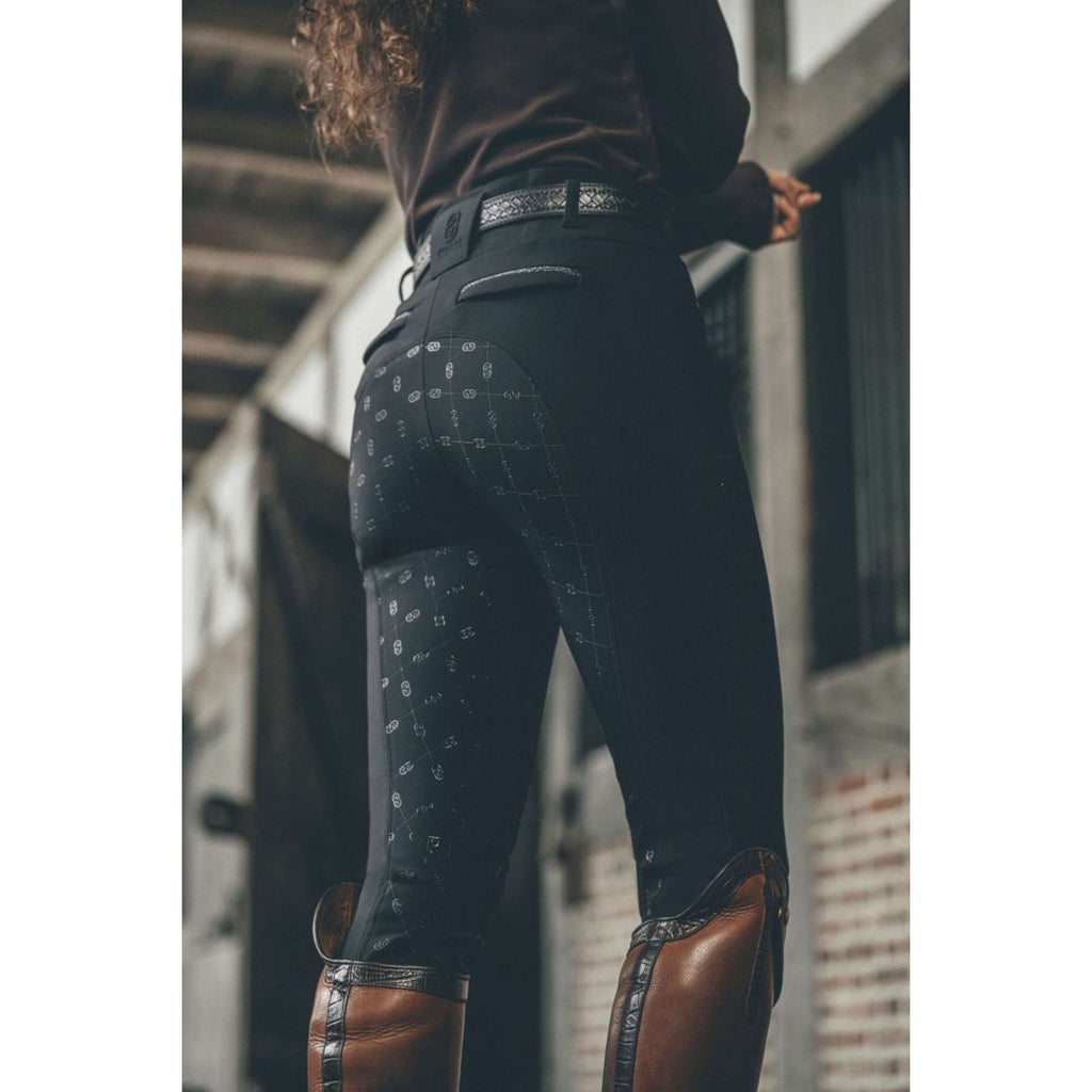 Pikeur Reithose Linnet GripTec SO Highwaist Full Grip Schwarz
