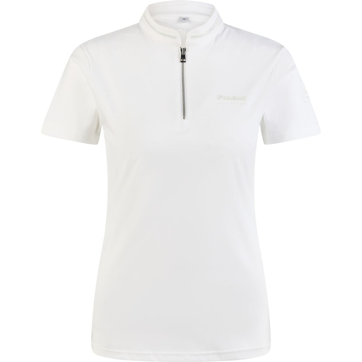 Pikeur T-Shirt Function Zip SS26 Weiß