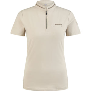 Pikeur T-Shirt Function Zip SS26 Pearl Gray