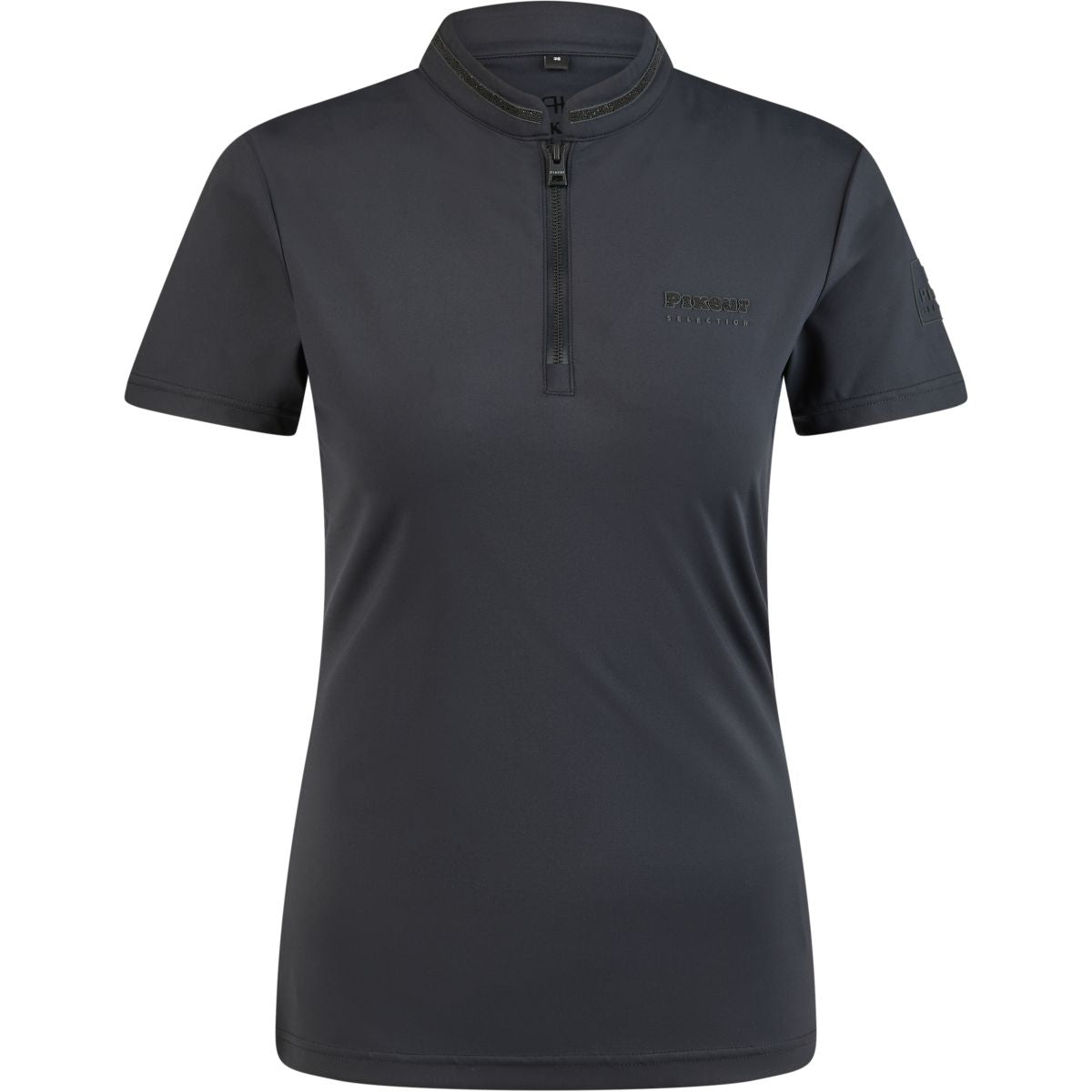 Pikeur T-Shirt Function Zip SS26 Schwarz