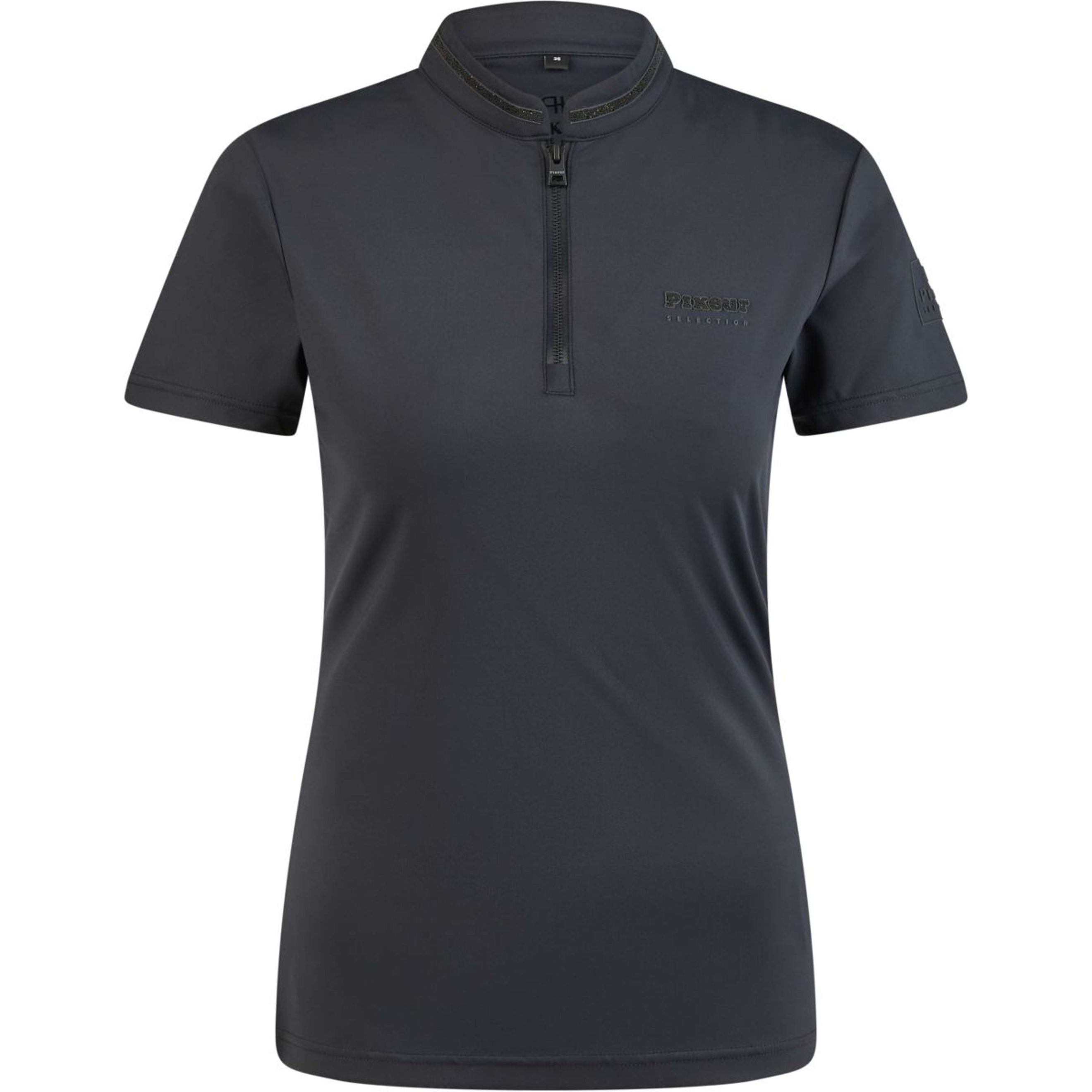 Pikeur T-Shirt Function Zip SS26 Schwarz Pikeur T-Shirt Function Zip SS26 Schwarz