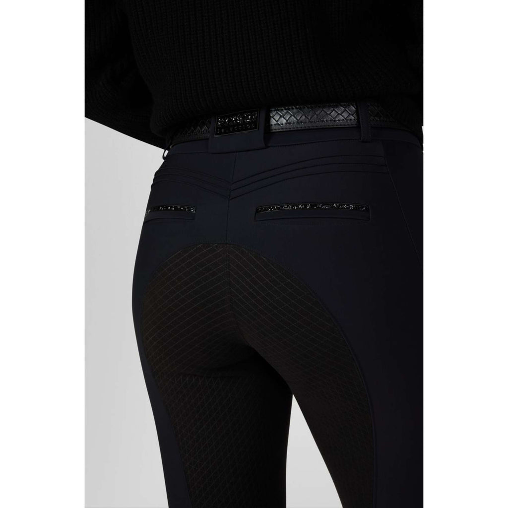 Pikeur Reithose Ceelina GridTexLeather Highwaist Full Grip Schwarz