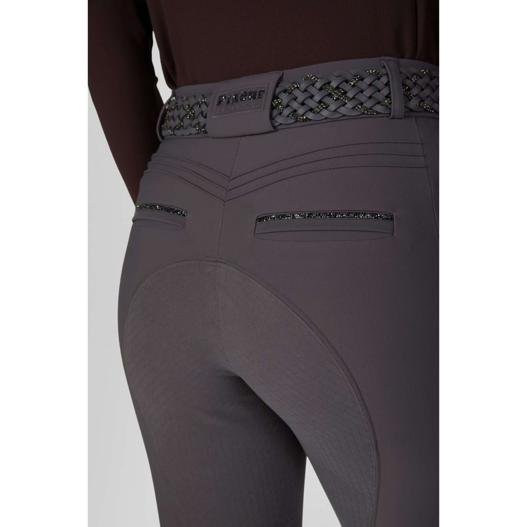 Pikeur Reithose Ceelina GridTexLeather Highwaist Full Grip Basalt Grey