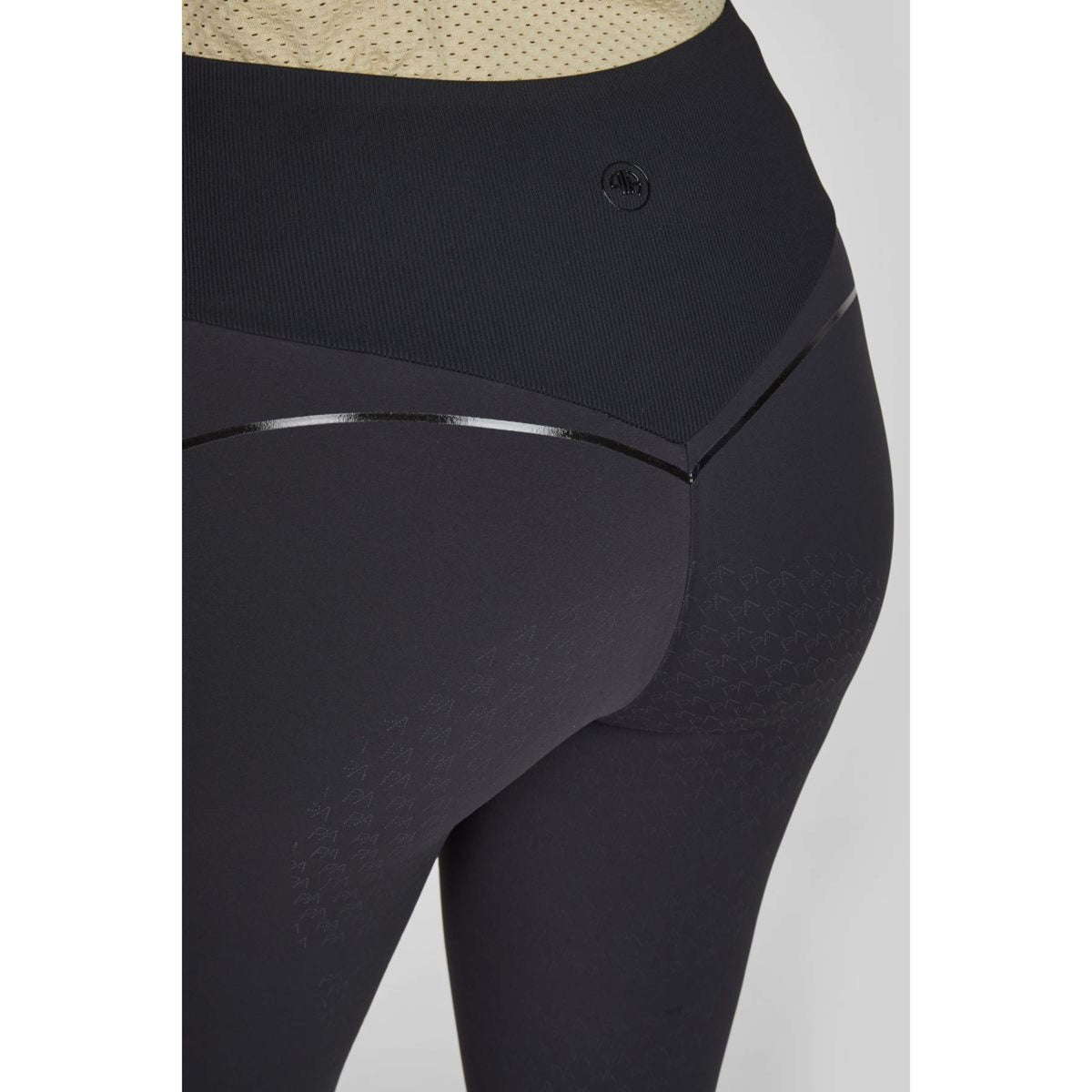 Pikeur Reitleggings Yella SD SS26 Full Grip Schwarz