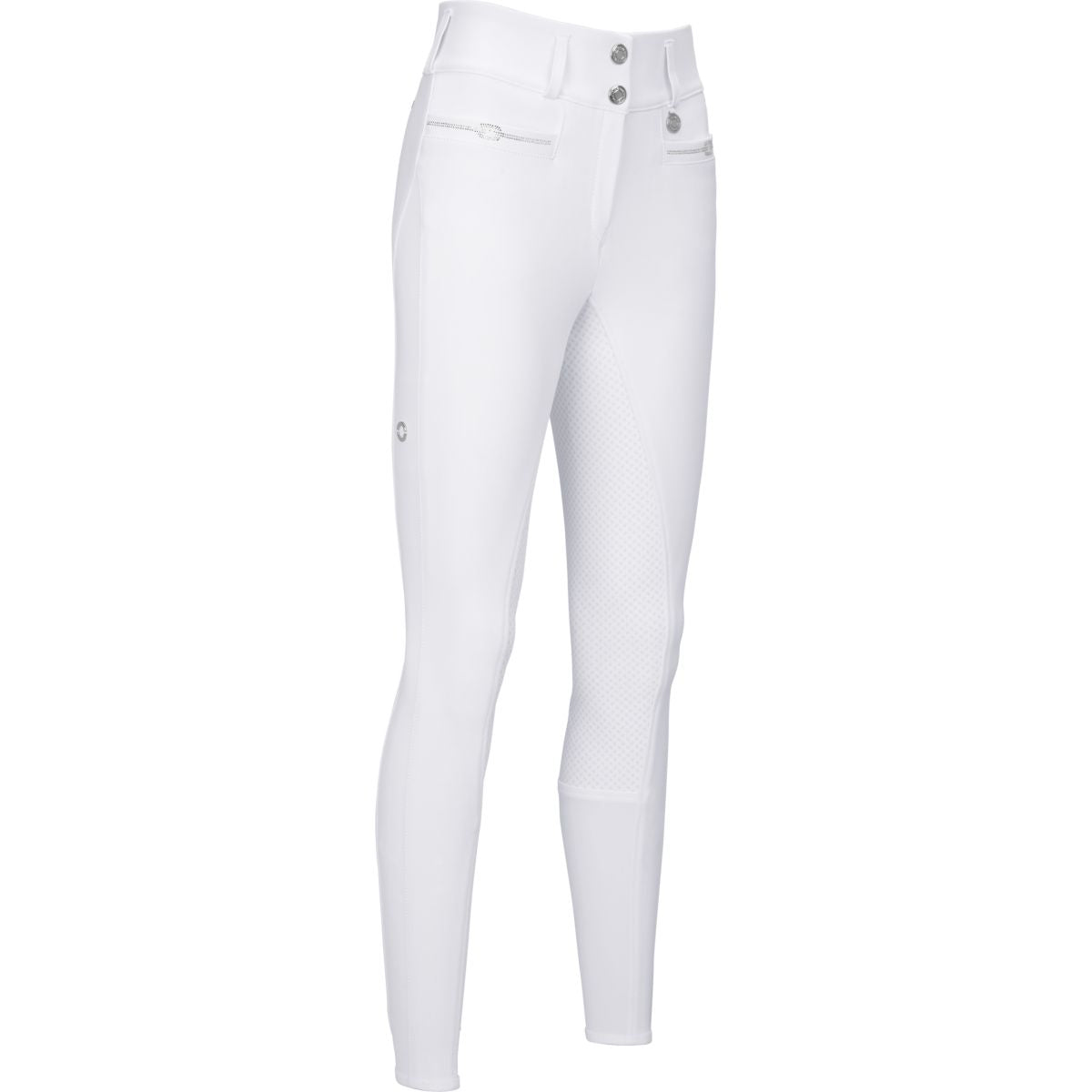 Pikeur Reithose Selection Highwaist Full Grip Weiß