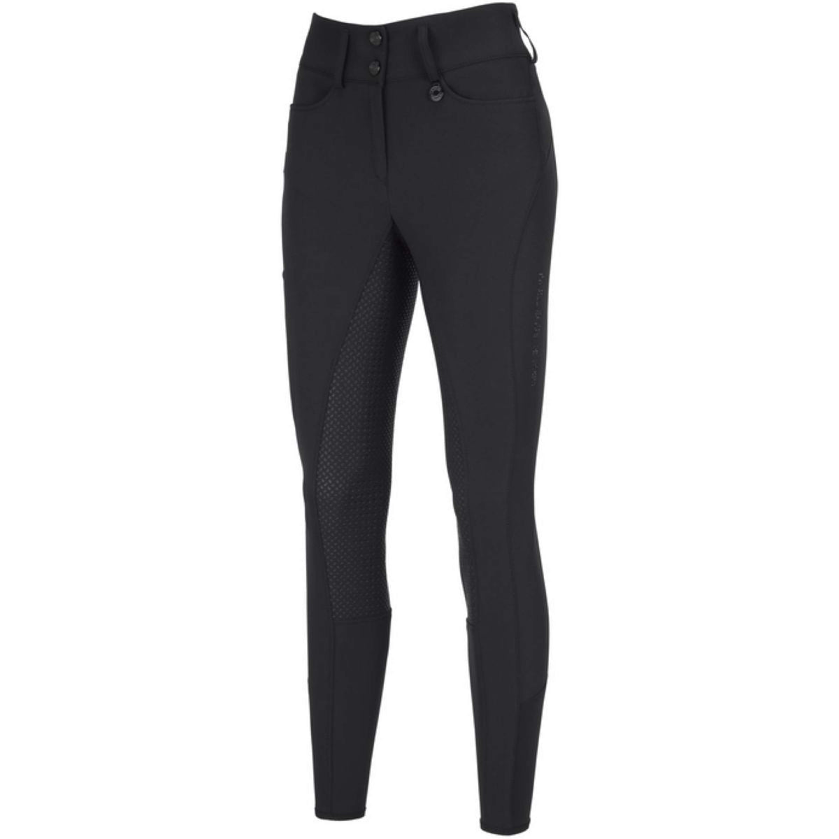 Pikeur Reithose Midwaist Full Grip Damen Schwarz