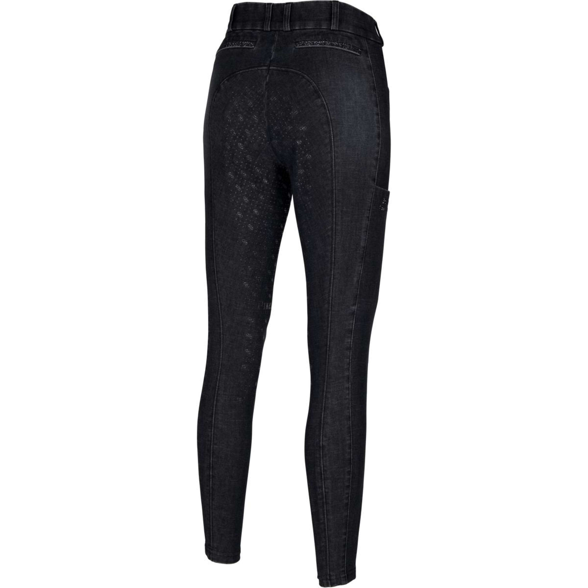 Pikeur Reithose Brinja Midwaist Full Grip Denim Schwarz