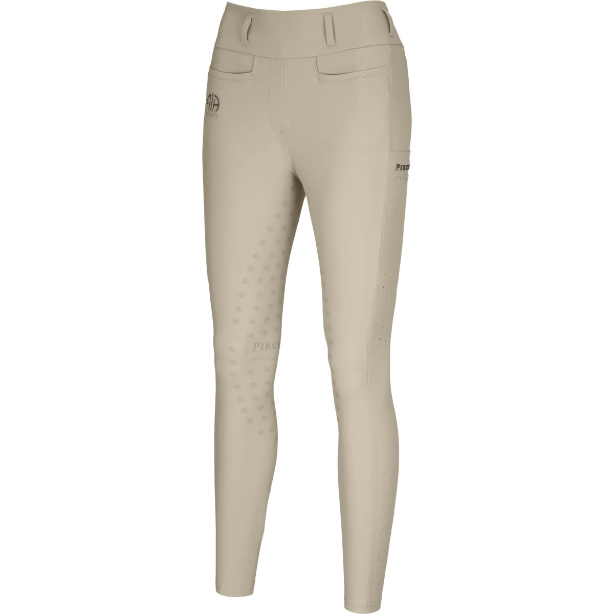 Pikeur Reitleggings Linnett Summer SS26 Full Grip Pearl Gray