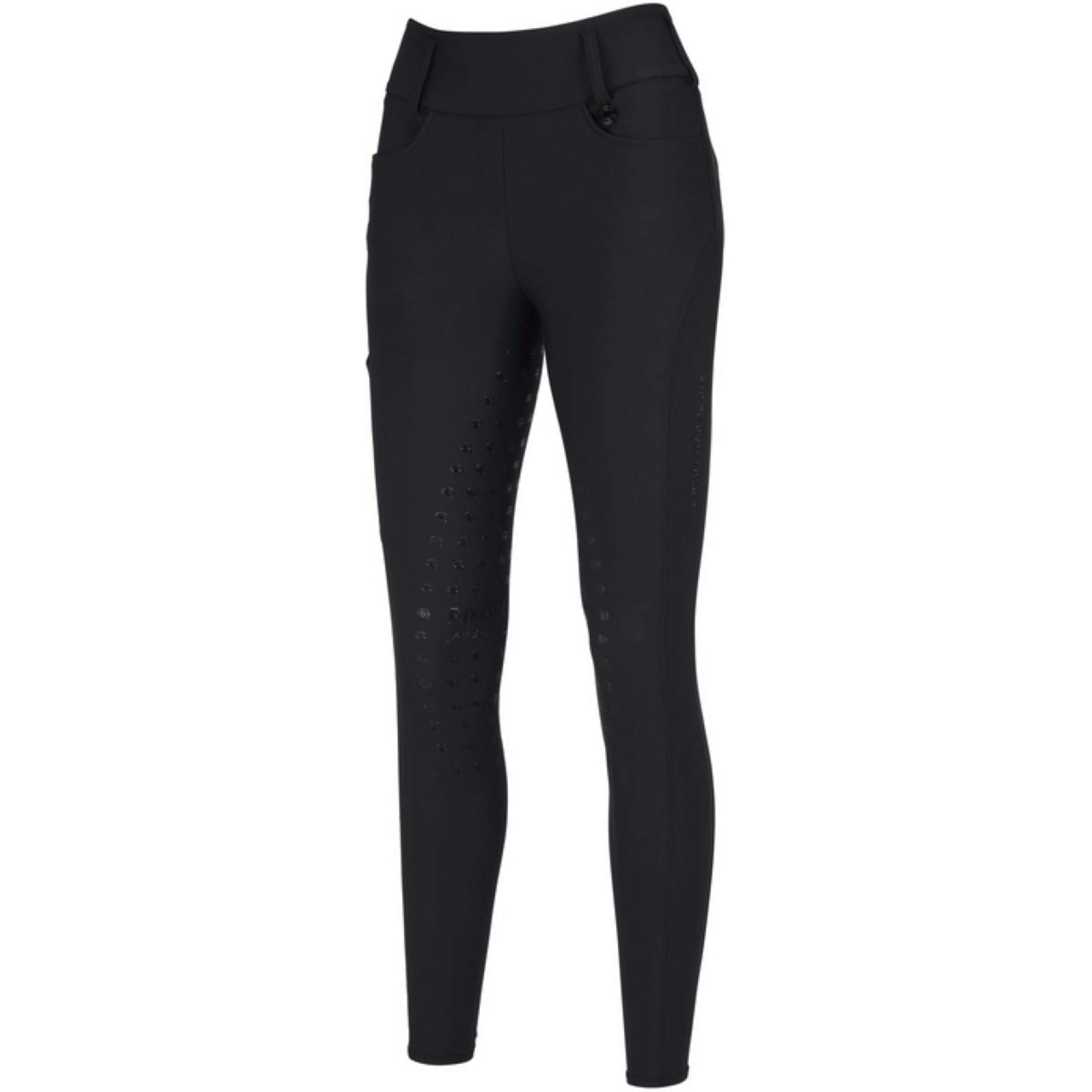 Pikeur Reitleggings Midwaist Full Grip Schwarz