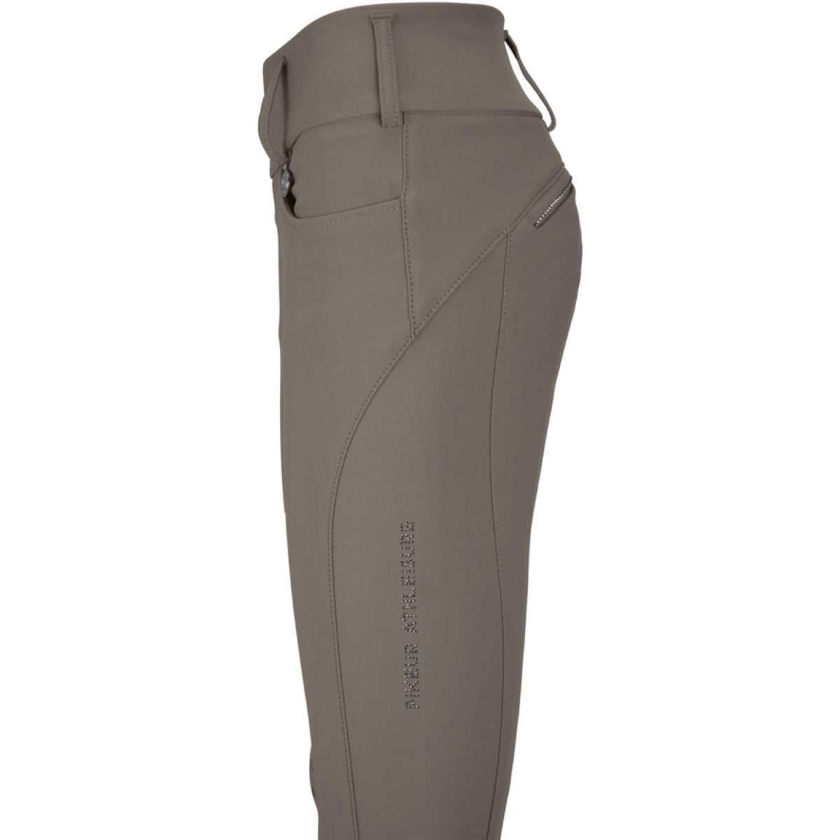 Pikeur Reitleggings Midwaist Full Grip Taupe