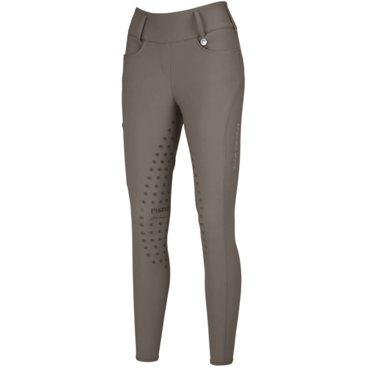 Pikeur Reitleggings Midwaist Full Grip Taupe