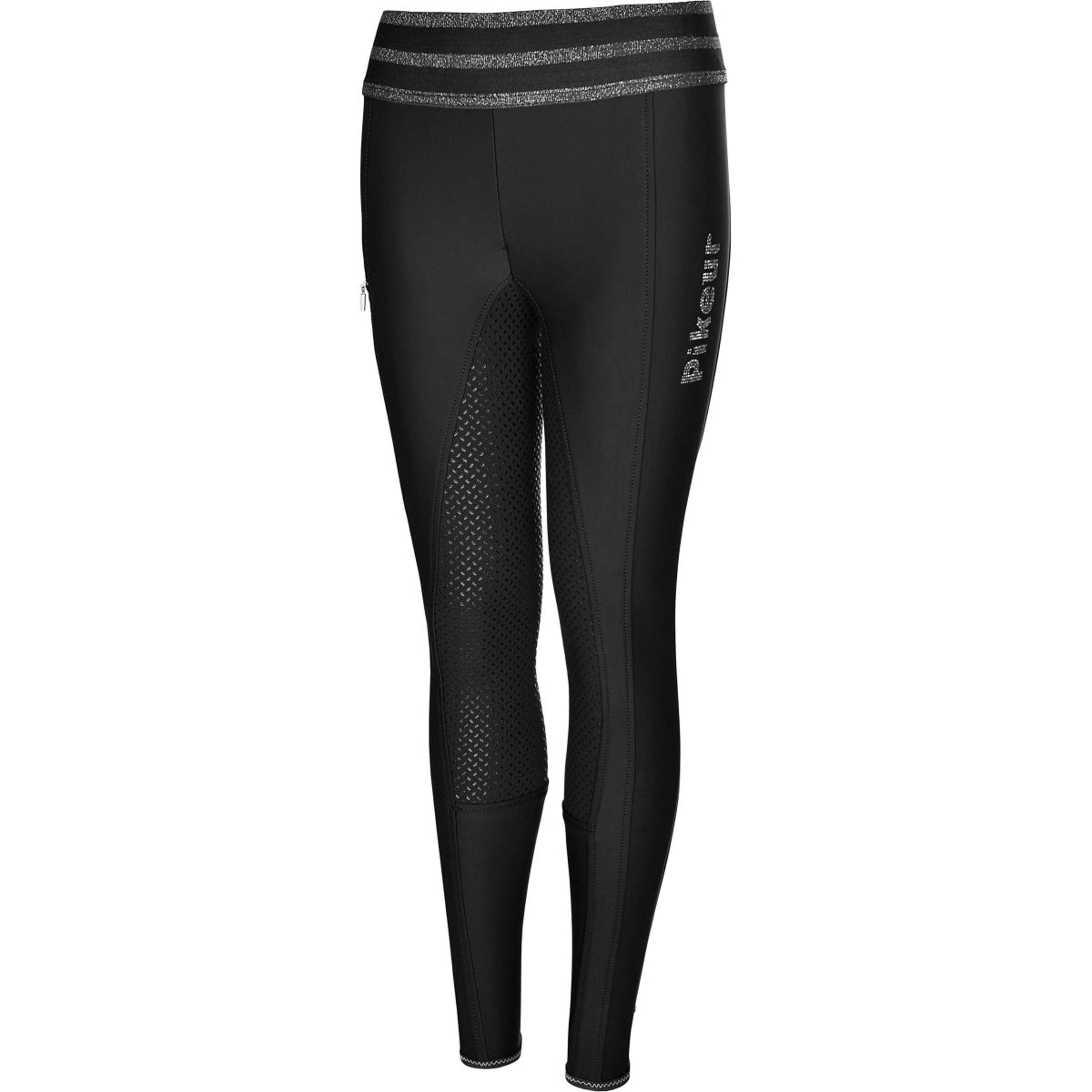 Pikeur Reitleggings Ida Athleisure Full Grip Kinder Schwarz