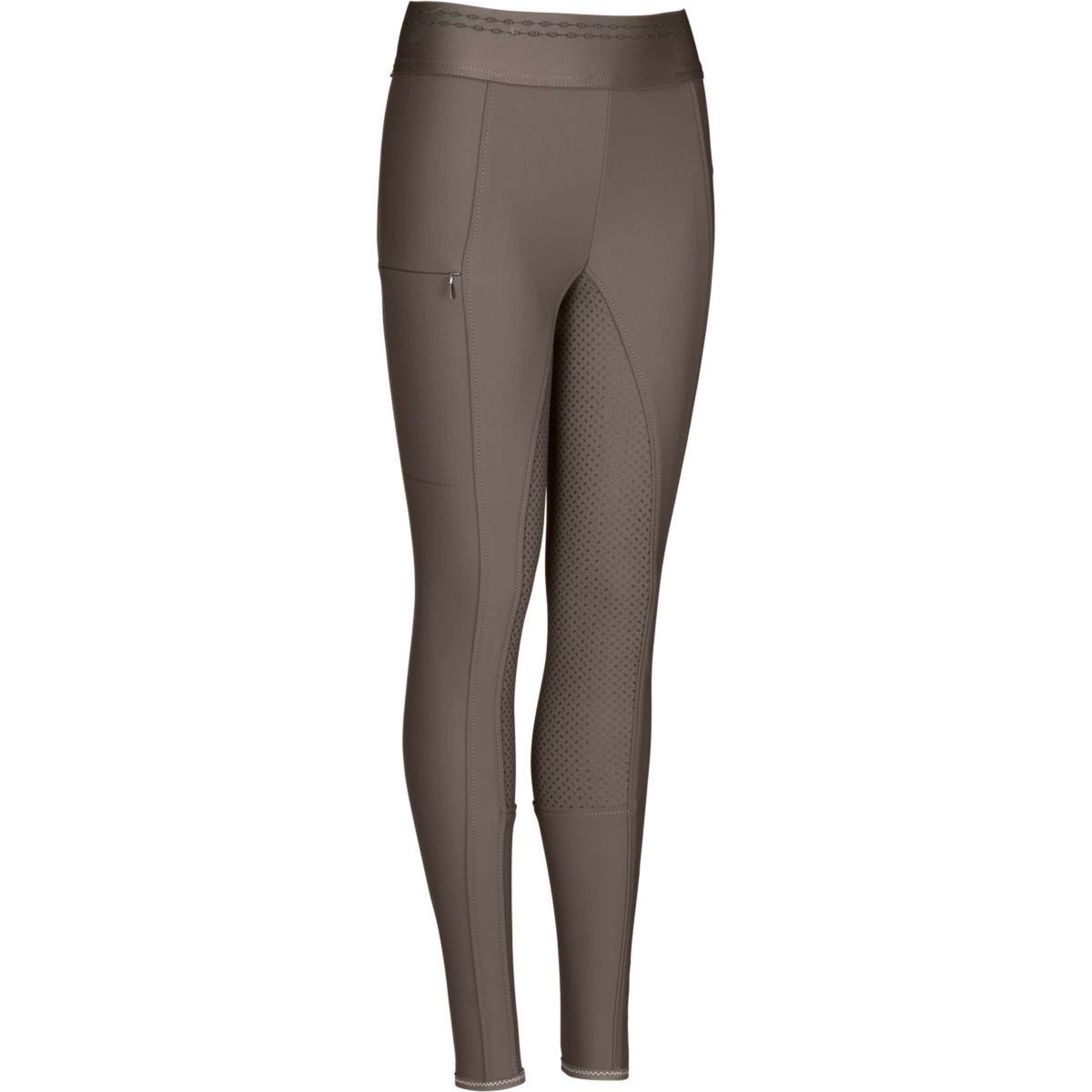 Pikeur Reitleggings Ida Athleisure Full Grip Kinder Taupe