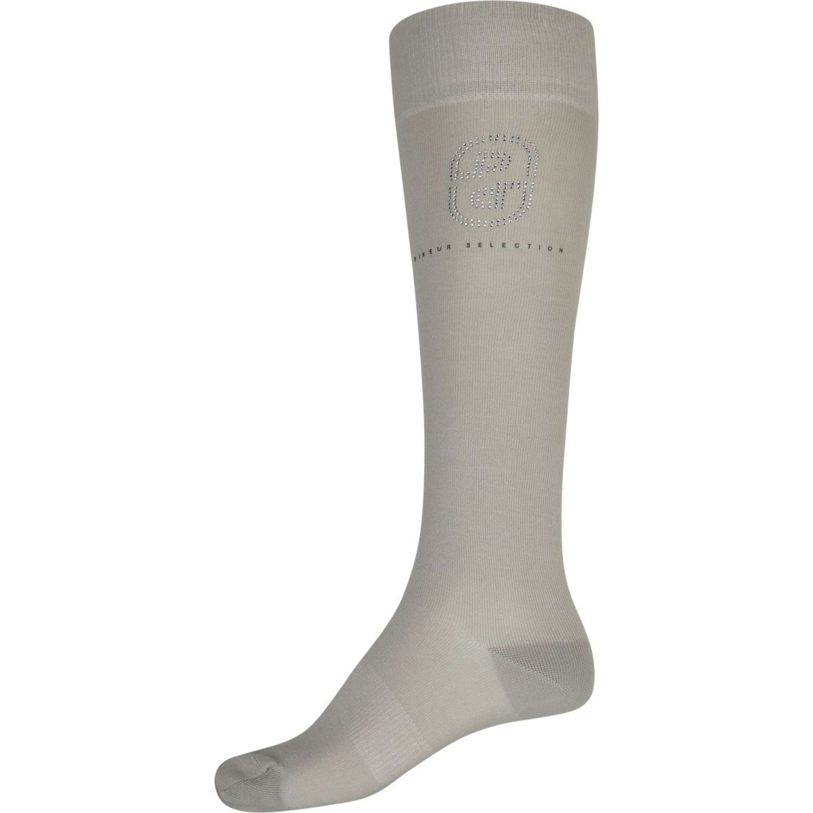 Pikeur Reitsocken Logo SS26 Pearl Gray Pikeur Reitsocken Logo SS26 Pearl Gray