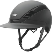 Pikeur Reithelm AirLuxe Pure Langer Schirm Schwarz