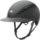 Pikeur Reithelm AirLuxe Pure Langer Schirm Schwarz