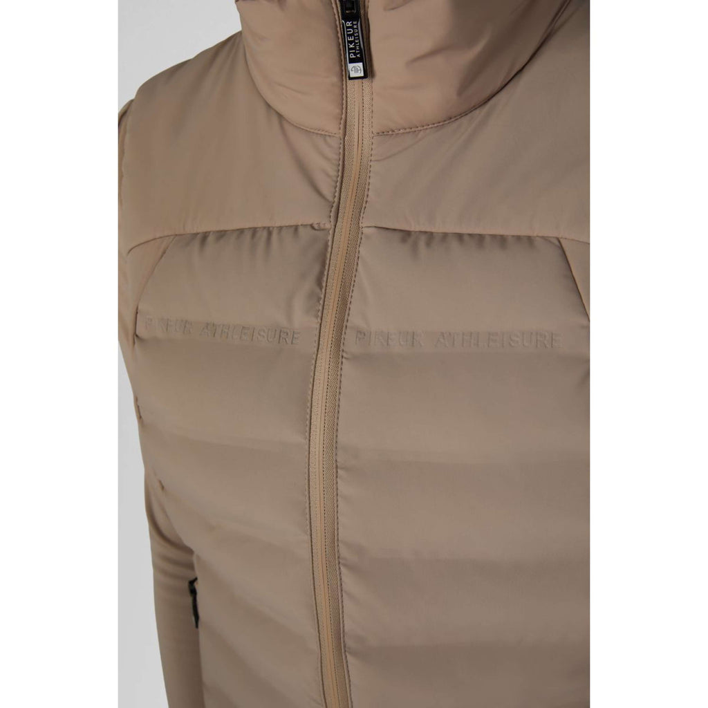 Pikeur Weste Quilted FlexVest Athleisure AW26 Mocha Cream