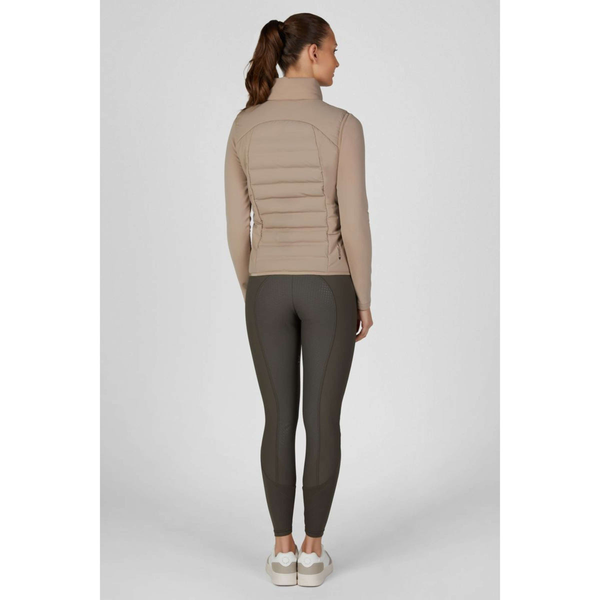 Pikeur Weste Quilted FlexVest Athleisure AW26 Mocha Cream