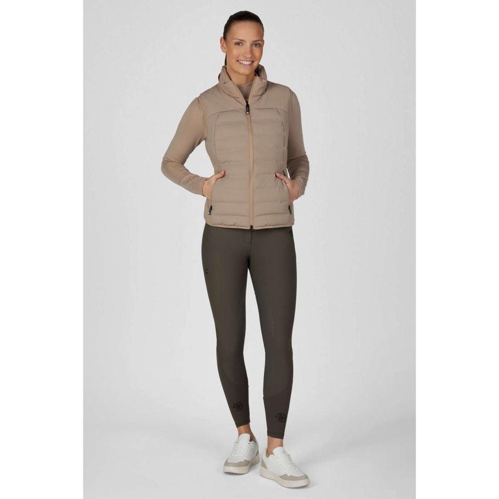 Pikeur Weste Quilted FlexVest Athleisure AW26 Mocha Cream