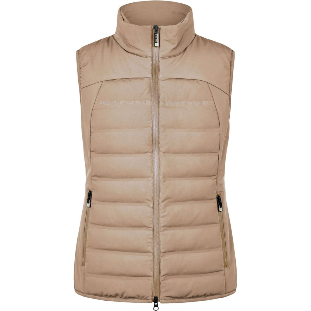Pikeur Weste Quilted FlexVest Athleisure AW26 Mocha Cream