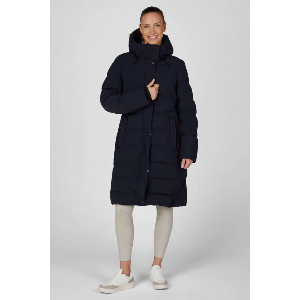 Pikeur Lange Jacke Quilted Raincoat Athleisure AW26 Nightblue