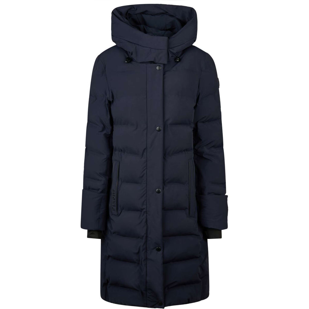 Pikeur Lange Jacke Quilted Raincoat Athleisure AW26 Nightblue