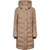 Pikeur Lange Jacke Quilted Raincoat Athleisure AW26 Mocha Cream