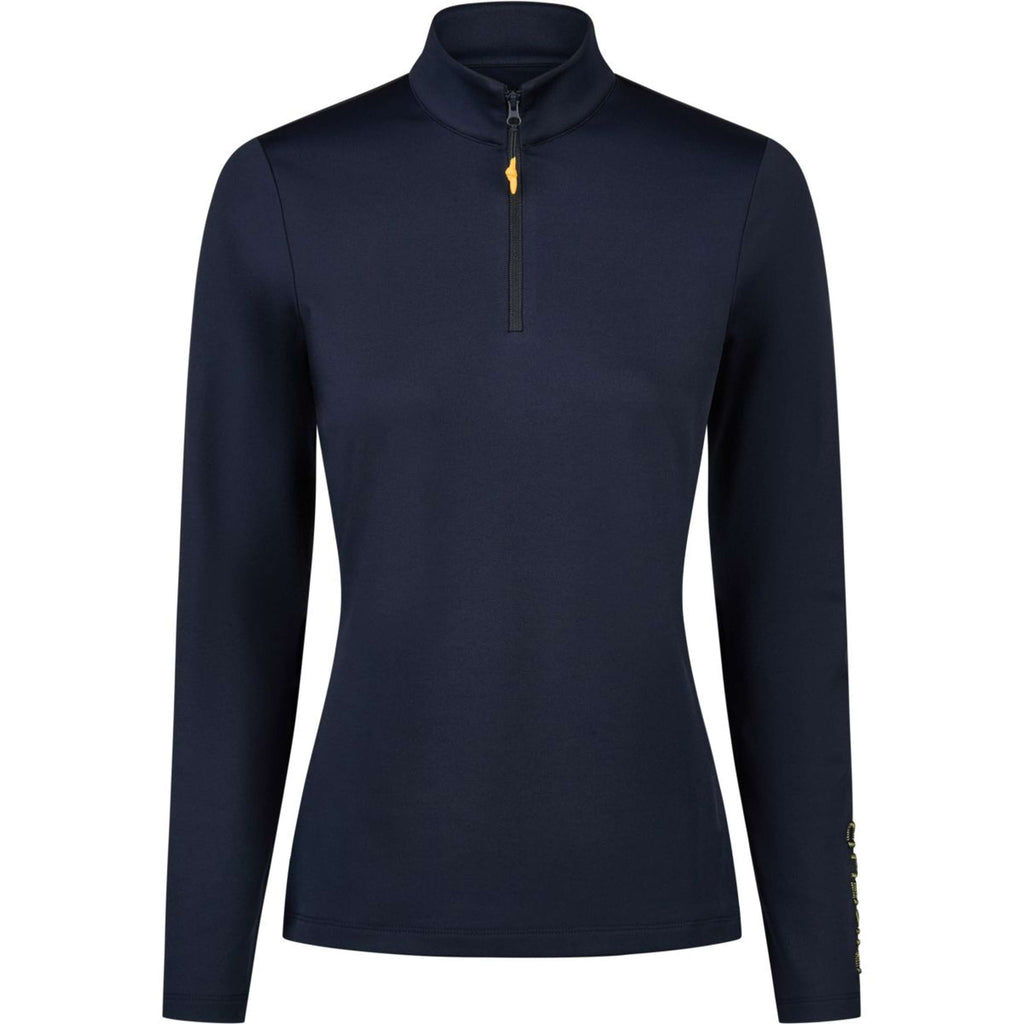 Pikeur Shirt Zip Athleisure AW26 Lange Ärmel Navy Blue