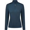 Pikeur Shirt Zip Athleisure AW26 Lange Ärmel Pine Green