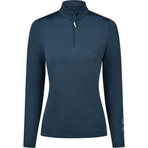 Pikeur Shirt Zip Athleisure AW26 Lange Ärmel Pine Green Pikeur Shirt Zip Athleisure AW26 Lange Ärmel Pine Green