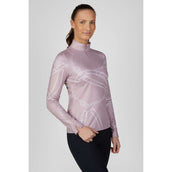 Pikeur Shirt Zip Print Selection AW26 Lange Ärmel Ash Mauve