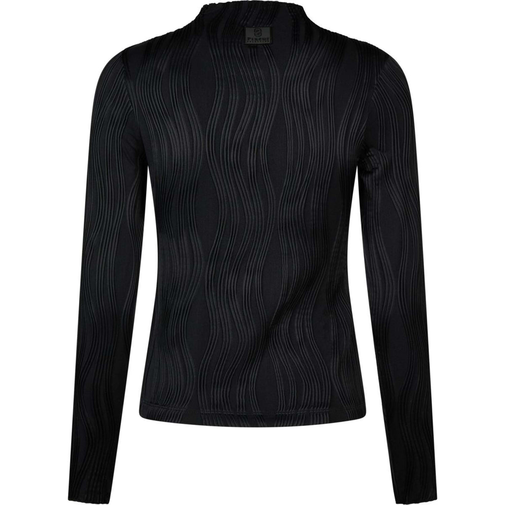 Pikeur Shirt Waveline Selection AW26 Lange Ärmel Schwarz
