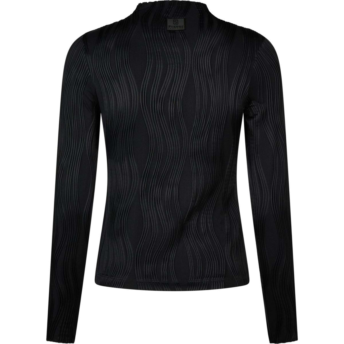 Pikeur Shirt Waveline Selection AW26 Lange Ärmel Schwarz