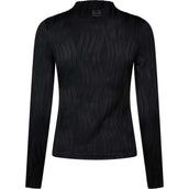 Pikeur Shirt Waveline Selection AW26 Lange Ärmel Schwarz