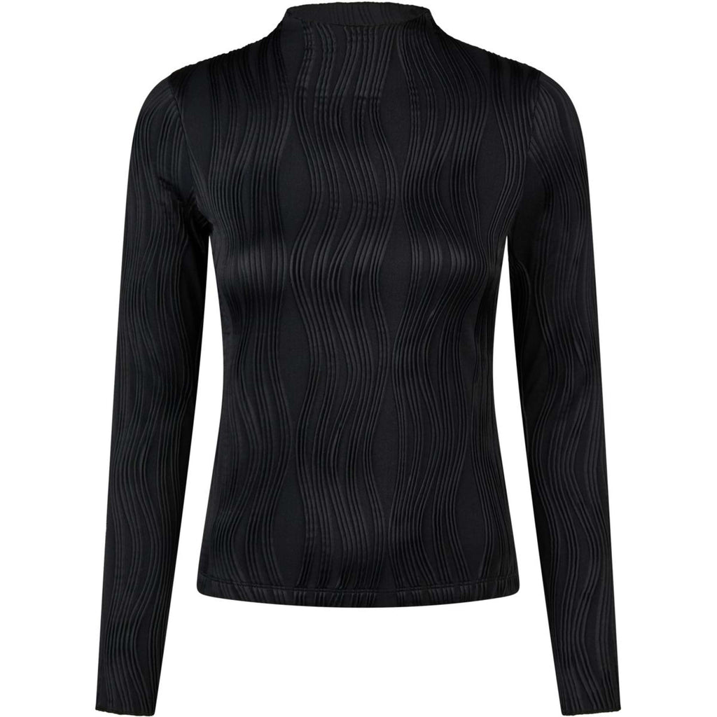 Pikeur Shirt Waveline Selection AW26 Lange Ärmel Schwarz