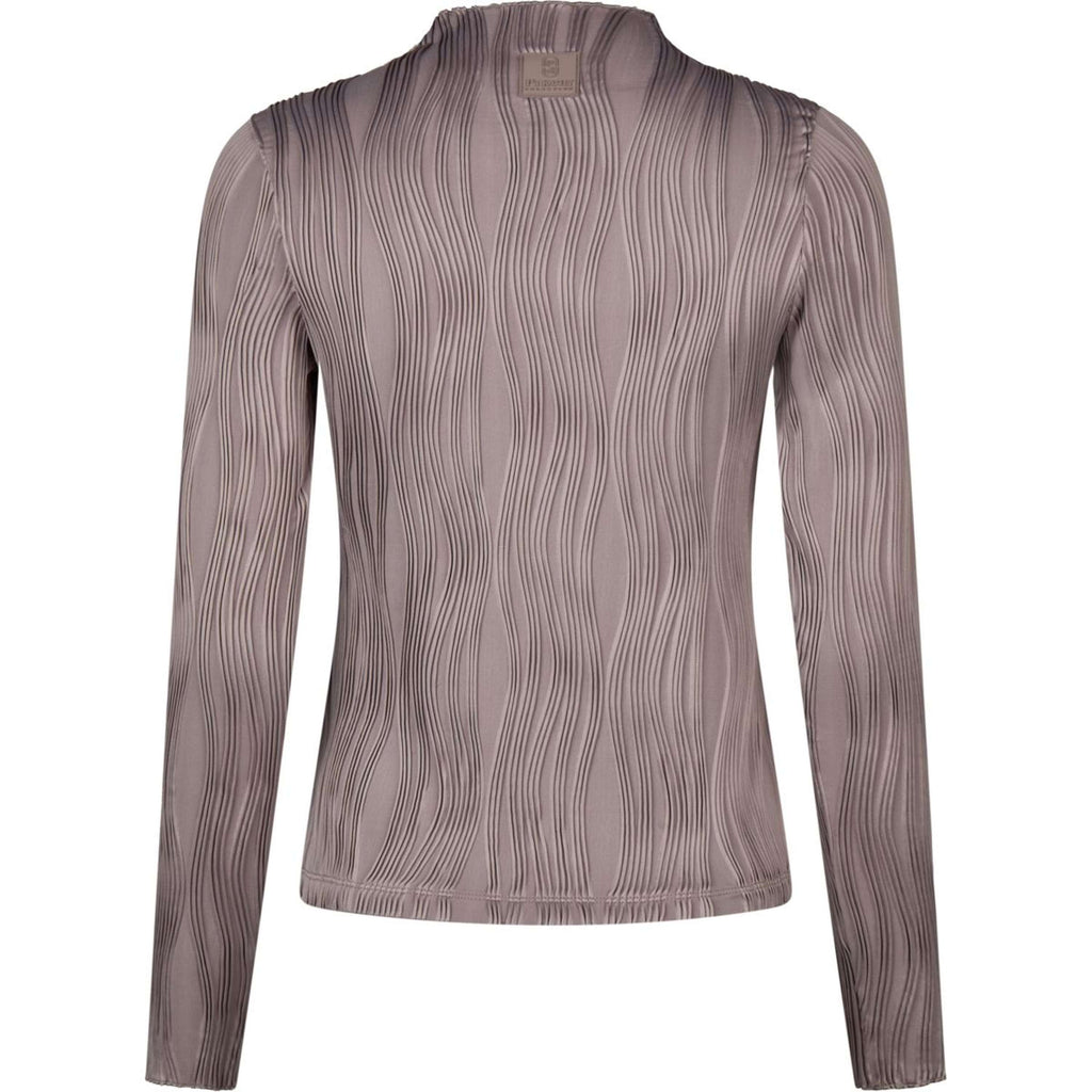 Pikeur Shirt Waveline Selection AW26 Lange Ärmel Ash Mauve