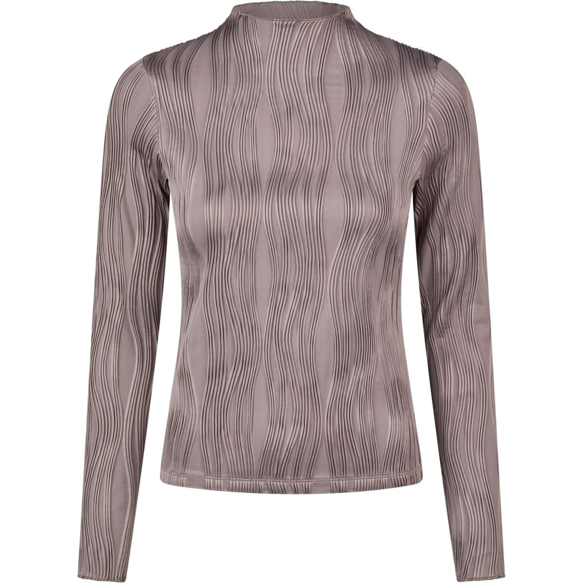 Pikeur Shirt Waveline Selection AW26 Lange Ärmel Ash Mauve