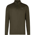 Pikeur Shirt Zip Athleisure AW26 Herren Olivgrün
