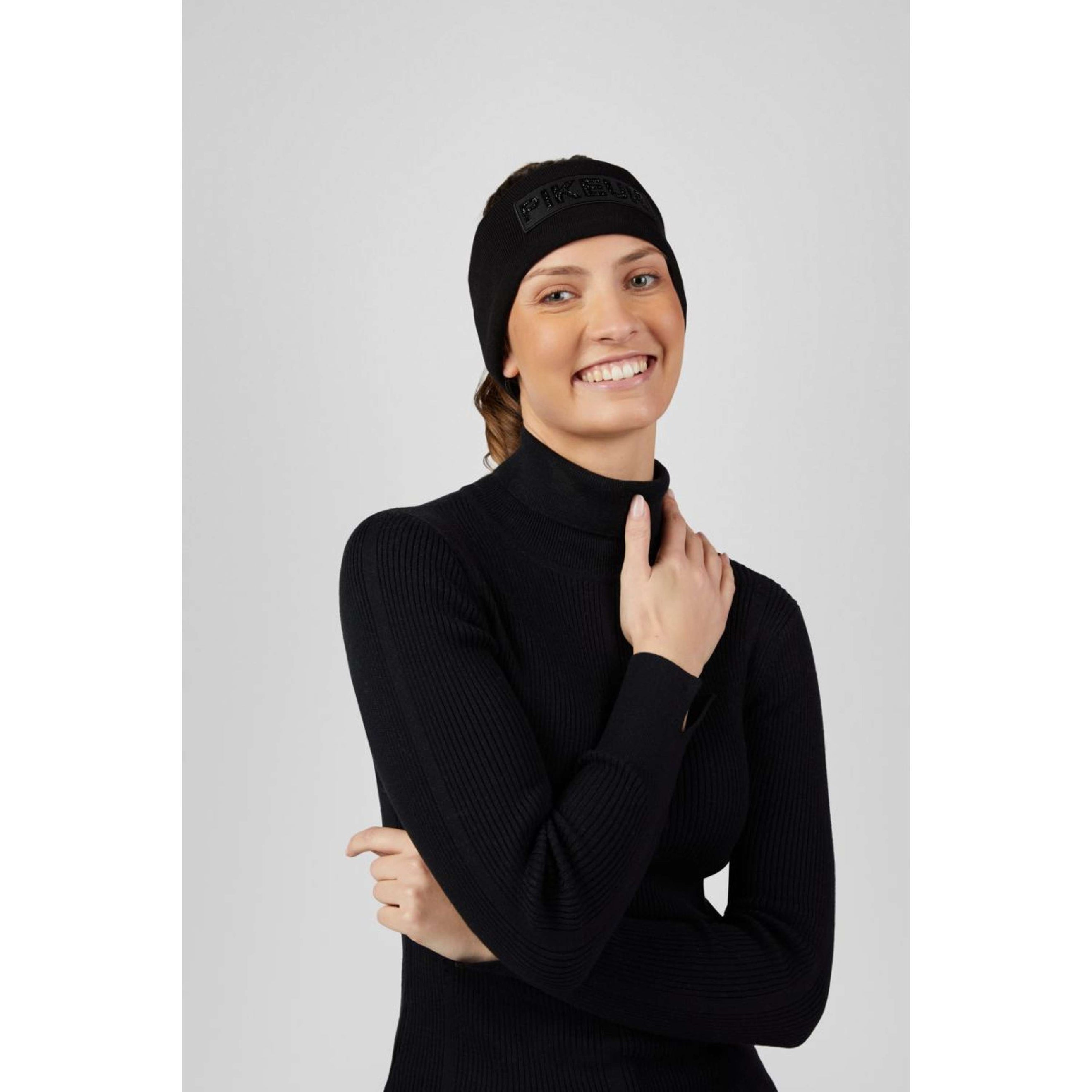 Pikeur Stirnband Cotton Athleisure AW26 Schwarz