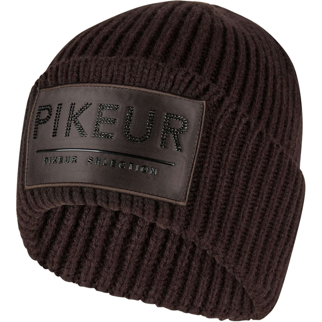 Pikeur Mütze Selection Satin AW26 Schokoladen Braun