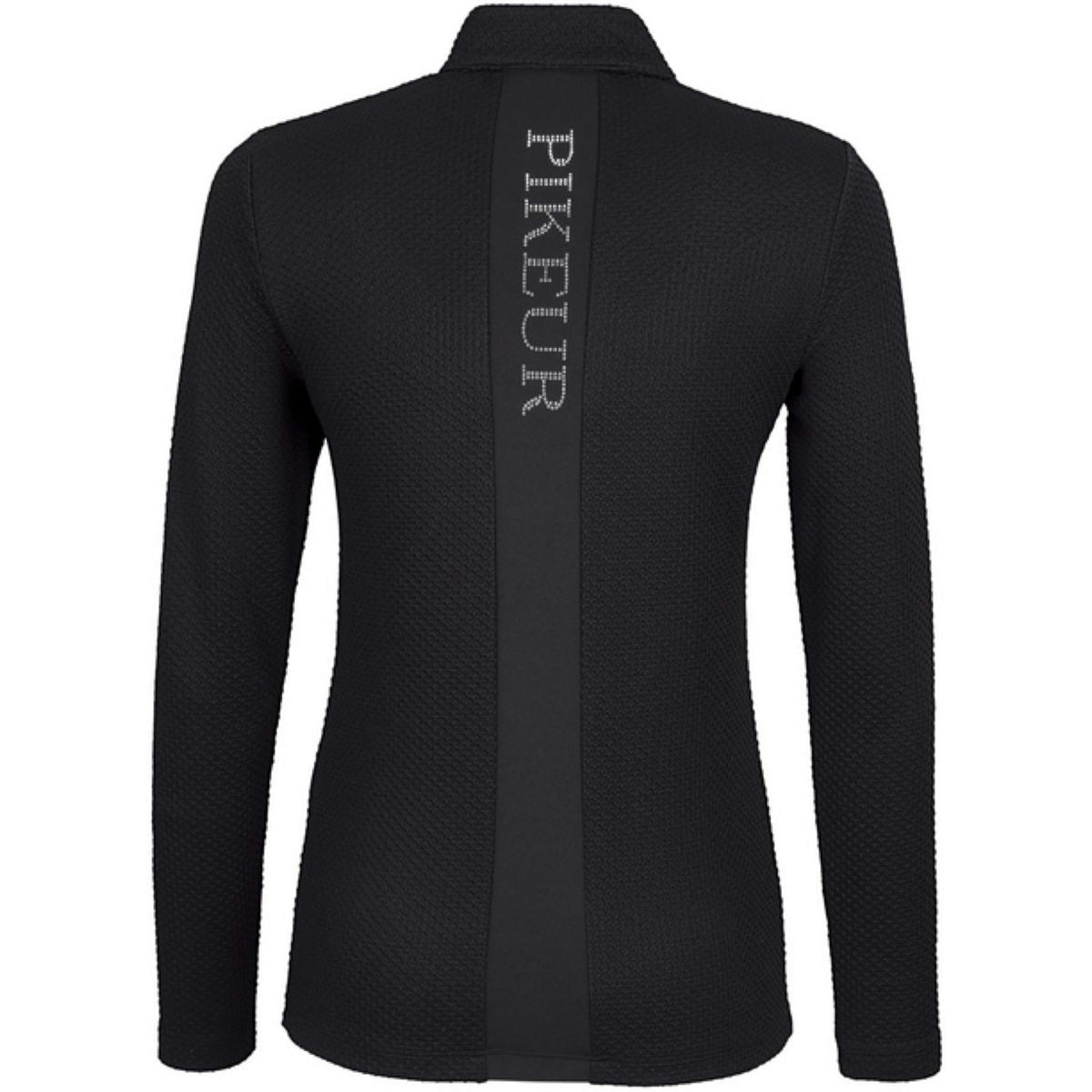Pikeur Shirt Sports mit Reißverschluss Schwarz